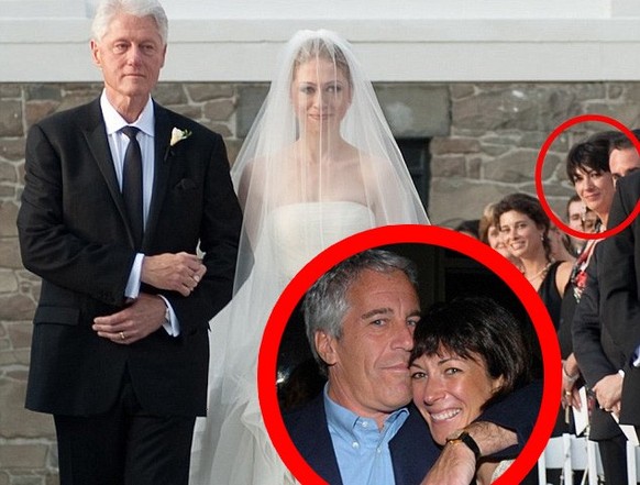 Donald Trump verbreitet Verschwörungstheorie zu Epsteins Tod
Gislahine Maxwell, die rechte Hand von Epstein, war nach Epsteins erster Verurteilung, an der Hochzeit von Chelsea Clinton. Da ist defintiv ...