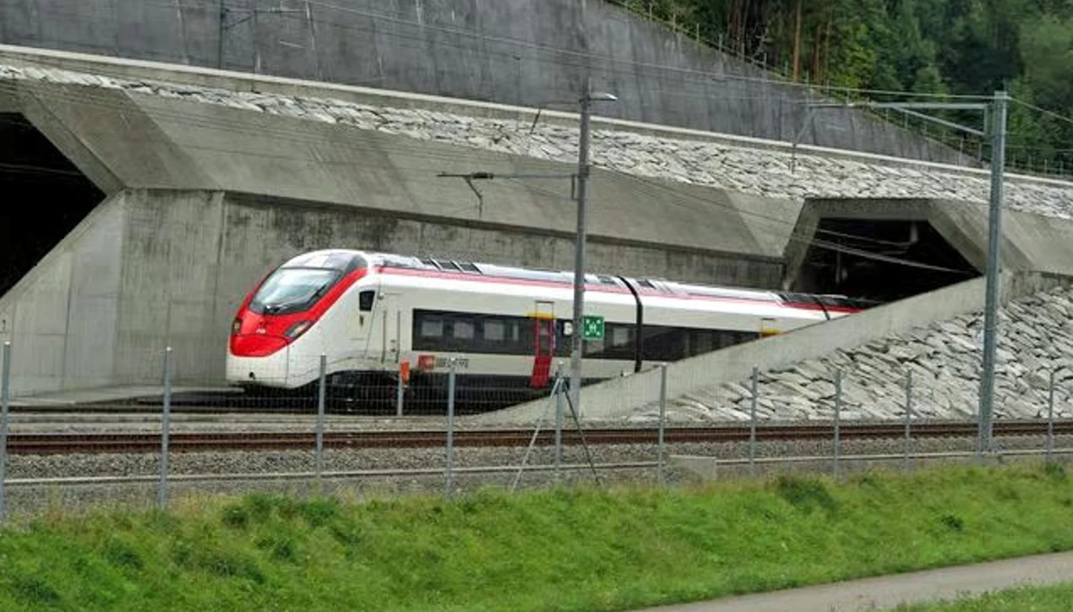 Sorgte für einen Passagier-Boom: der Gotthard-Basistunnel.