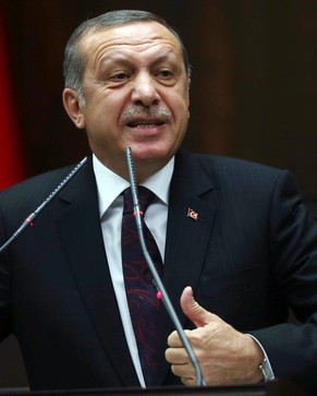 Türkischer Premierminister Erdogan.