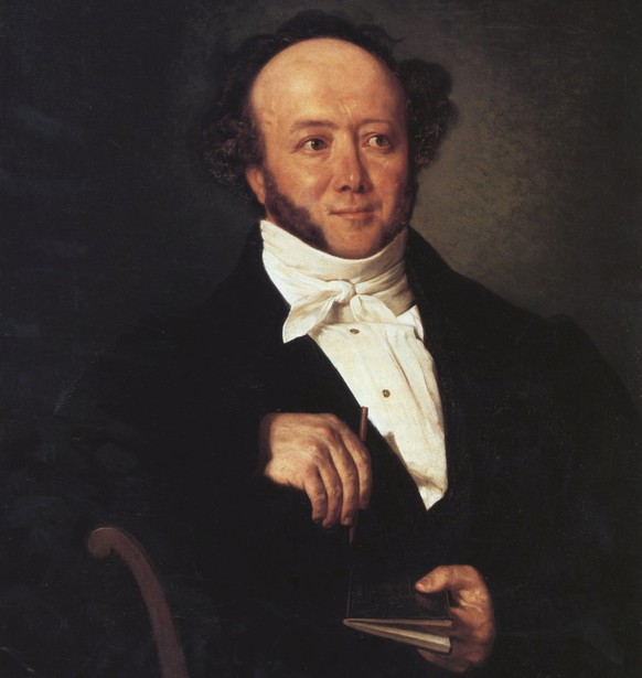 Der Dichterfürst himself: Jeremias Gotthelf.