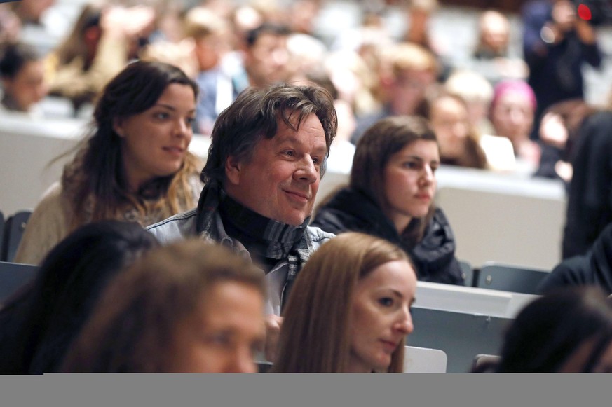 Jörg Kachelmann bei einem Podiumsgespräch mit Alice Schwarzer im Rahmen der Vortragsreihe Sexualität &amp; Recht in der Aula 2 im Hauptgebäude der Universität zu Köln. Köln, 09.02.2017 Foto:xC.xHardtx ...