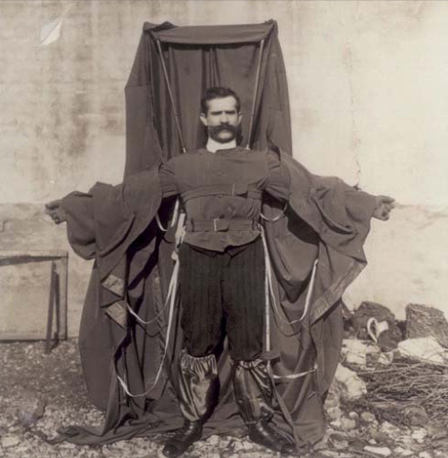 Der Fliegende Schneider, Franz Reichelt, 1912