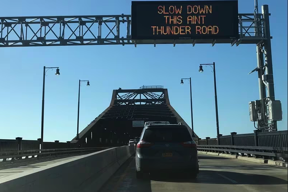 Funny Traffic Signs, Highway Warning Signs, New Jersey Department of Transportation