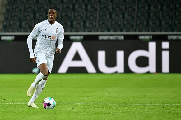 Moenchengladbach, Borussia Park, 21.11.20, GER, Herren, 1.Bundesliga, Saison 2020-2021, Borussia Moenchengladbach - FC Augsburg Bild: Denis Zakaria Gladbach NRW Deutschland *** Moenchengladbach, Borus ...