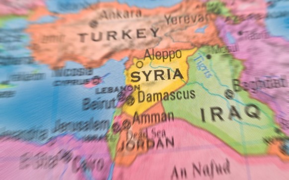 syrien karte