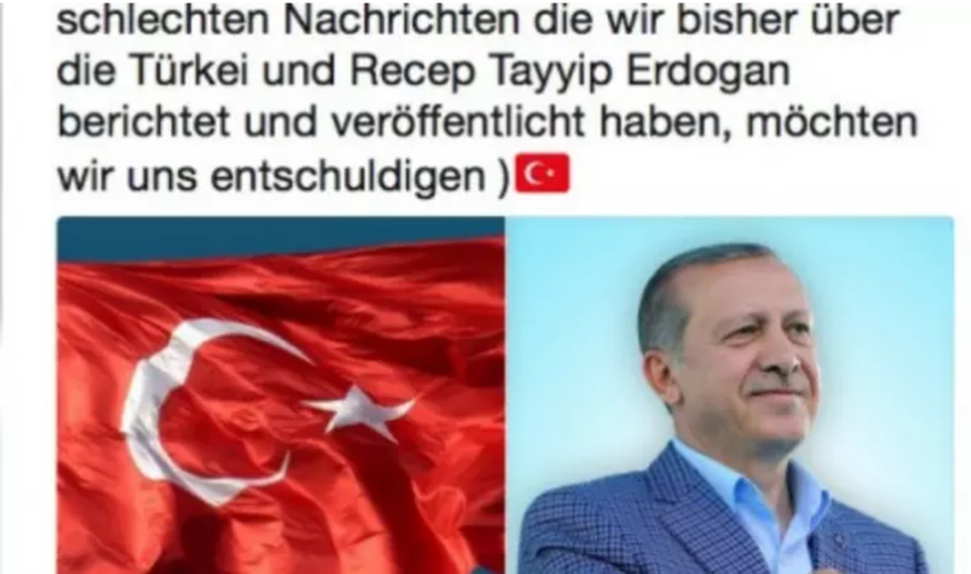 In der Nacht zum Sonntag haben Unbekannte eine Türkei-Meldung über den Twitter-Account von «Spiegel»-Chefredaktor Klaus Brinkbäumer abgesetzt.