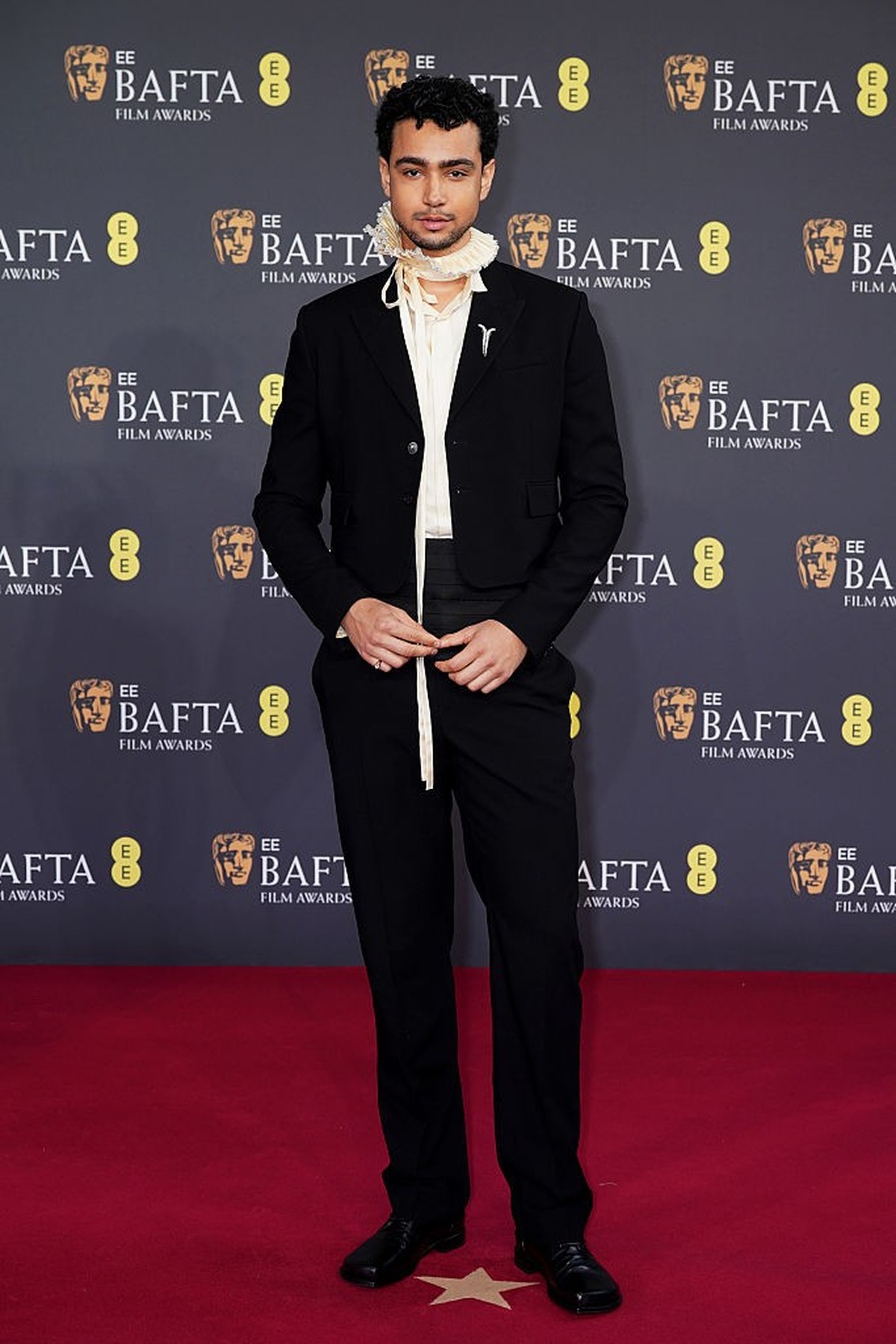 LONDON, ENGLAND - FEBRUARY 22: Gugu Mbatha-Raw attends the 2026 EE BAFTA Film Awards at The Royal Festival Hall on February 22, 2026 in London, England. (Photo by Neil Mockford/FilmMagic)
