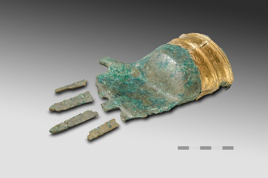 Bronzeplastik im Berner Jura gefunden