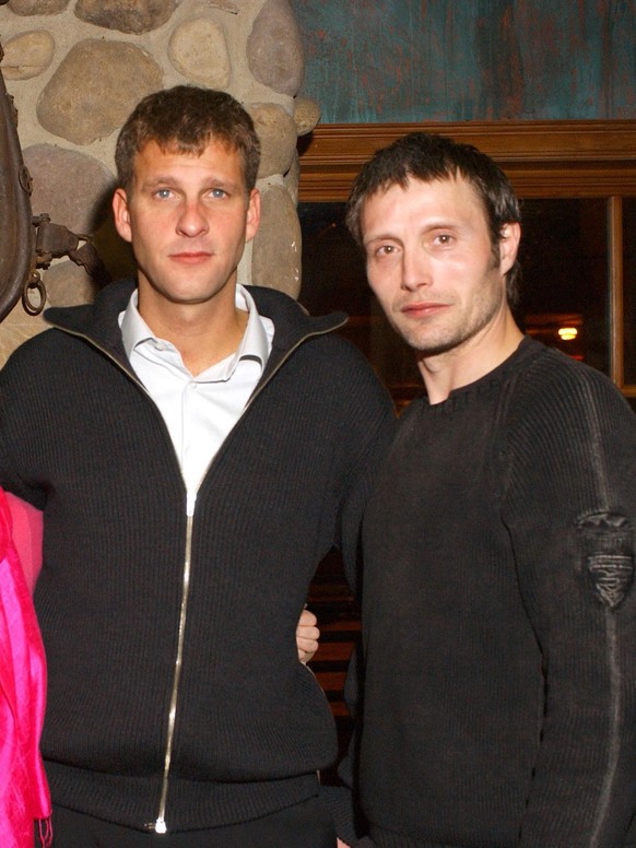 &quot;Open Hearts&quot;: Nikolaj Lie Kaas, director/c0-writer Susanne Bier, co-writer Anders Thomas Jensen and Mads Mikkelsen (Photo by A. Nevader/WireImage) 2003, Sundance