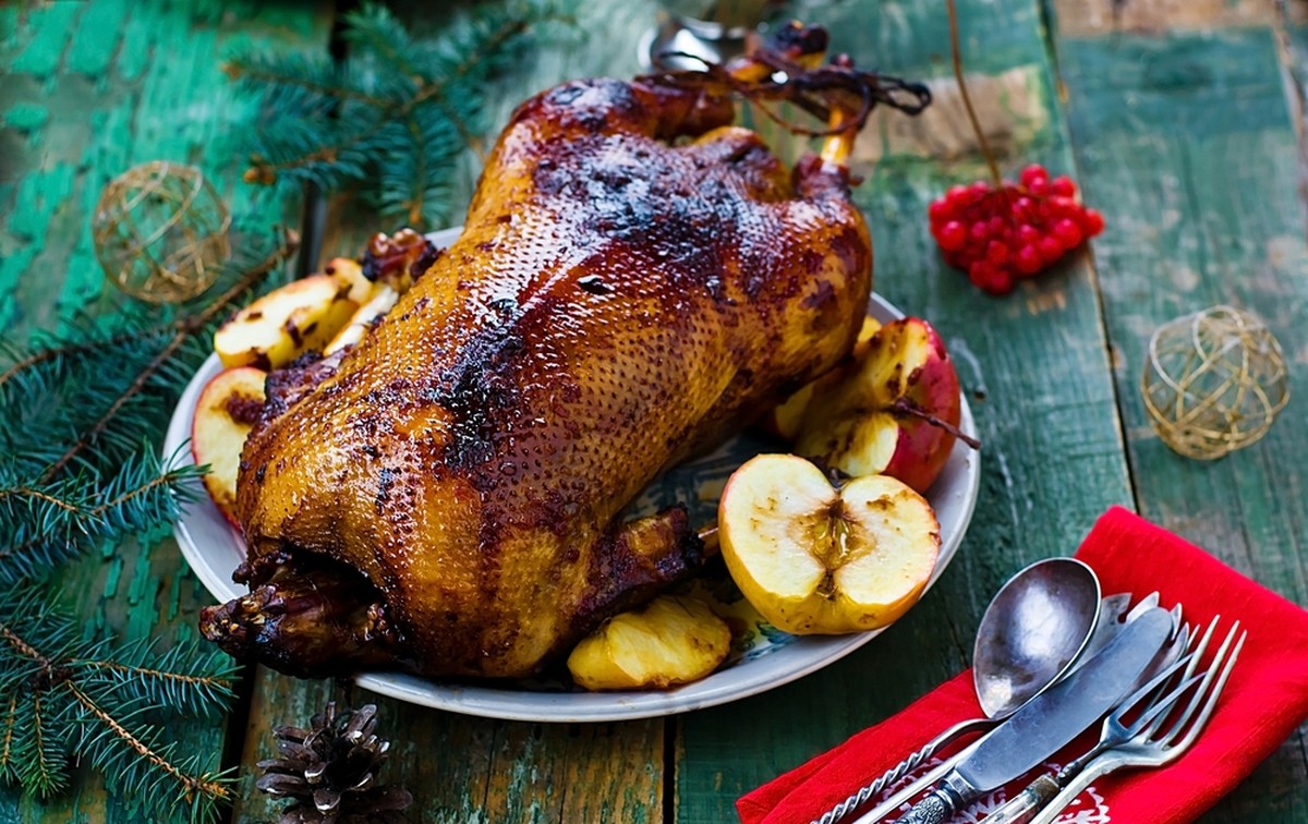 Weihnachtsgans weihnachten christmas gans goose essen geflügel