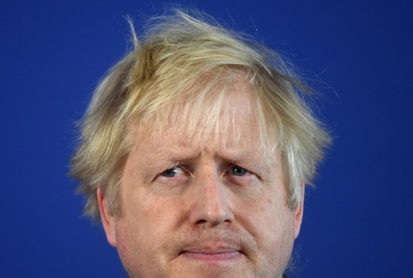 epa08032967 Britain&#039;s Prime Minister and Conservative leader Boris Johnson takes part in a press conference about Brexit and the general election in London, Britain, 29 November 2019. EPA/FACUNDO ...