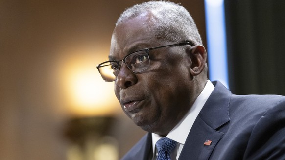 FILE - Defense Secretary Lloyd Austin testifies before a Senate Appropriations Committee on Capitol Hill in Washington, Oct. 31, 2023. (AP Photo/Manuel Balce Ceneta, File)
Lloyd Austin