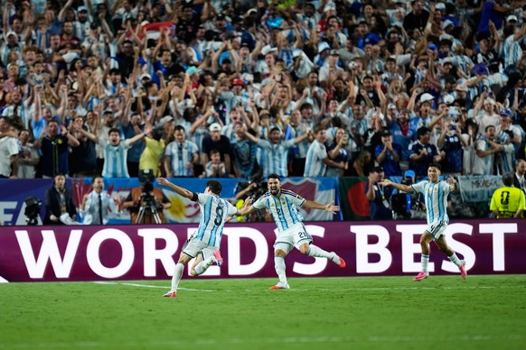 <p>Wie 2022 immer noch die Weltbesten? Sicher ist: Argentinien steht im Halbfinal. Es beendet mit einem 3:1 n.V. die Träume der Schweiz.</p>