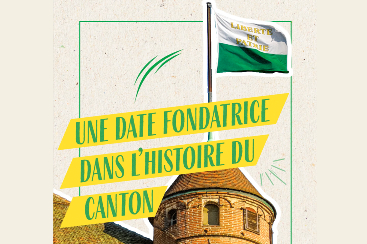 Le canton de Vaud fêtait la première réunion du Grand Conseil vaudois.