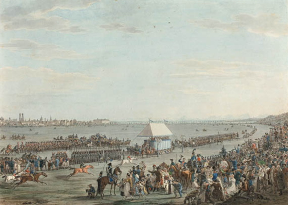 Pferderennen 1810 in München
