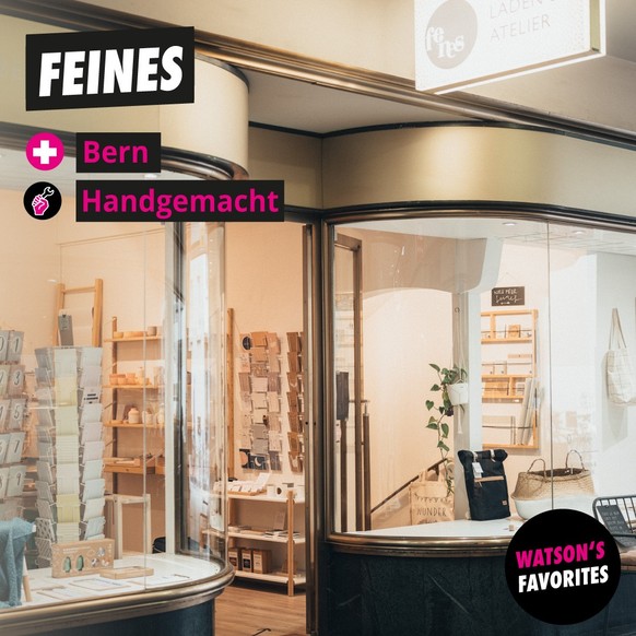 Der schöne Feines-Store in Bern.