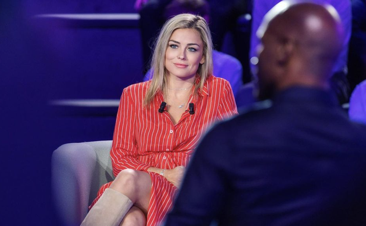 Laure Boulleau, spécialiste de la Ligue des champions sur Canal+.