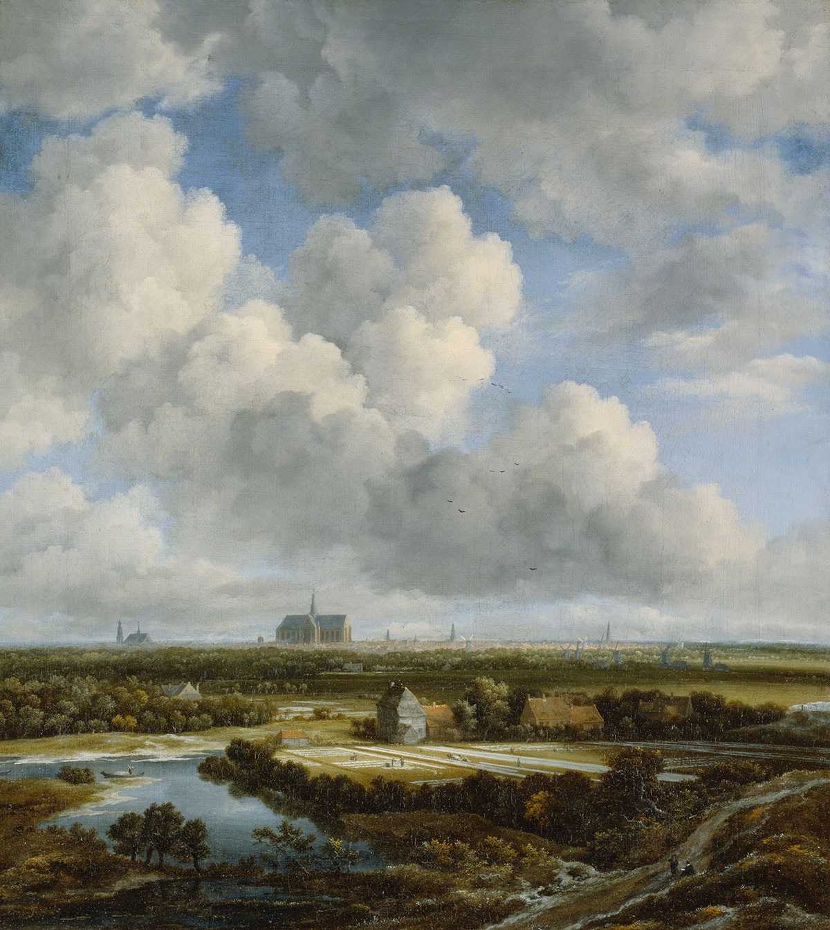 Die Bleichen von Haarlem, von Jacob van Ruysdael, um 1670/1675.
https://collection.kunsthaus.ch/de/collection/item/3095/