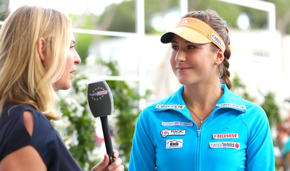 Belinda Bencic ist nicht mehr nur in der Schweiz eine gefragte Interviewpartnerin.