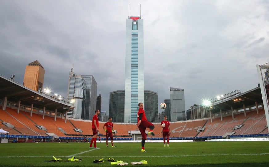 Im 60'000 Zuschauer fassenden Tianhe Stadium trägt Evergrande seine Heimspiele aus.