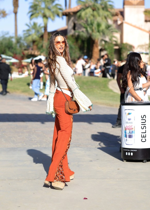 Celebrities seen at the Celsius Coachella Party. Featuring: Alessandra Ambrosio Where: Indio, California, United States When: 14 Apr 2023 Credit: Rachpoot/BauerGriffin/INSTARimages PUBLICATIONxNOTxINx ...