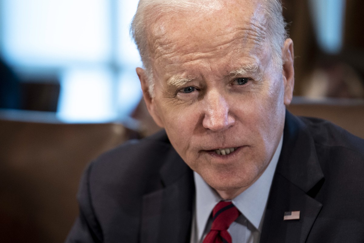 epa10391142 US President Joe Biden speaks during a cabinet meeting at the White House in Washington, DC, USA, 05 January 2023. Biden chastised Republicans for what he called their 'inflammatory&# ...