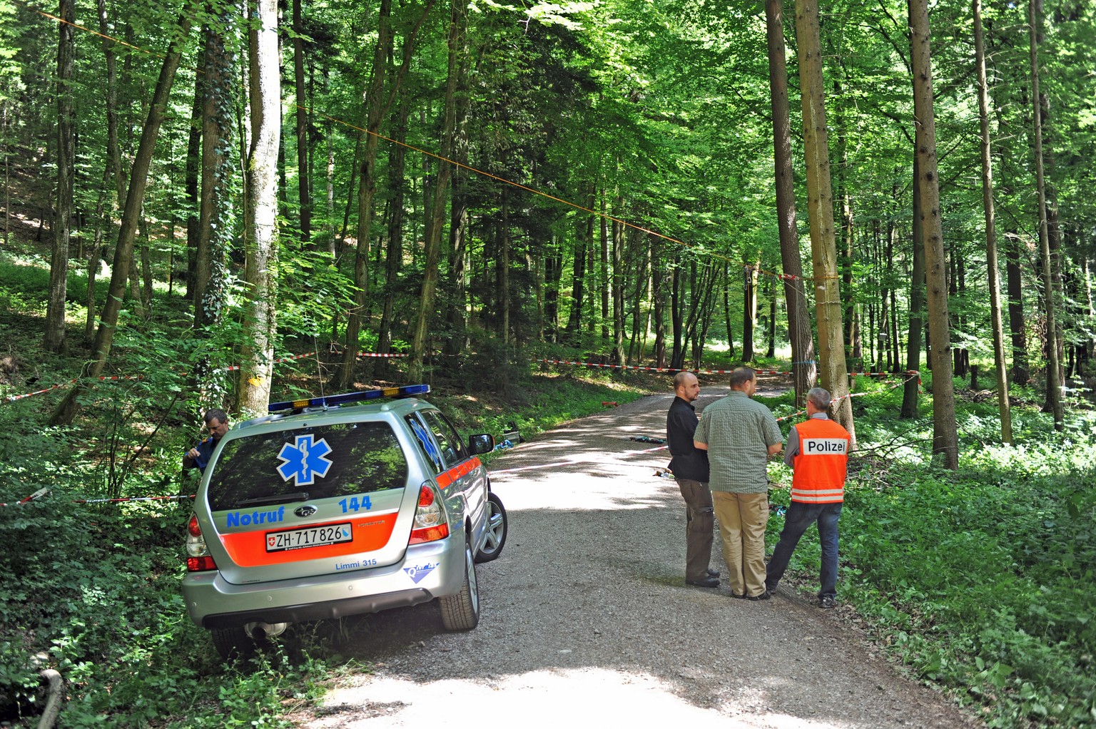 Der tragische Unfall ereignete sich in einem Wald bei Oetwil an der Limmat.