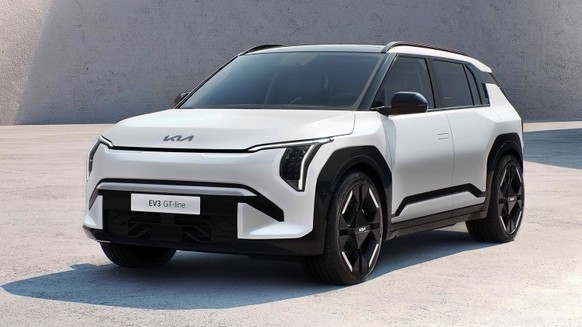 EV3: Mit dem kompakten Elektro-SUV steigt Kia gegen Tesla in den Ring.
