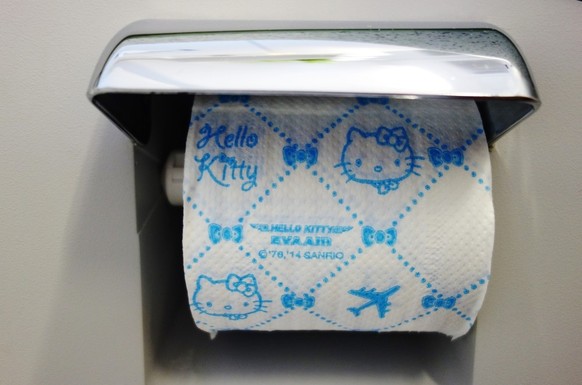 WC-Papier Hello Kitty EVA Air