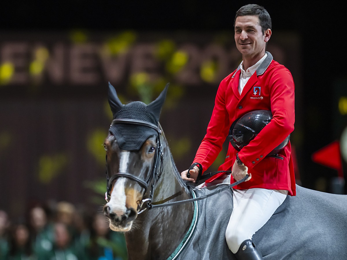 Steve Guerdat et Dynamix: au 4e rang du GP � Gen�ve