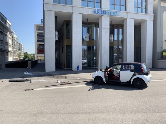 Lernfahrt endet mit Kieferbruch in Lenzburg.