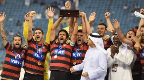 Aussie-Jubel in Saudi-Arabien.