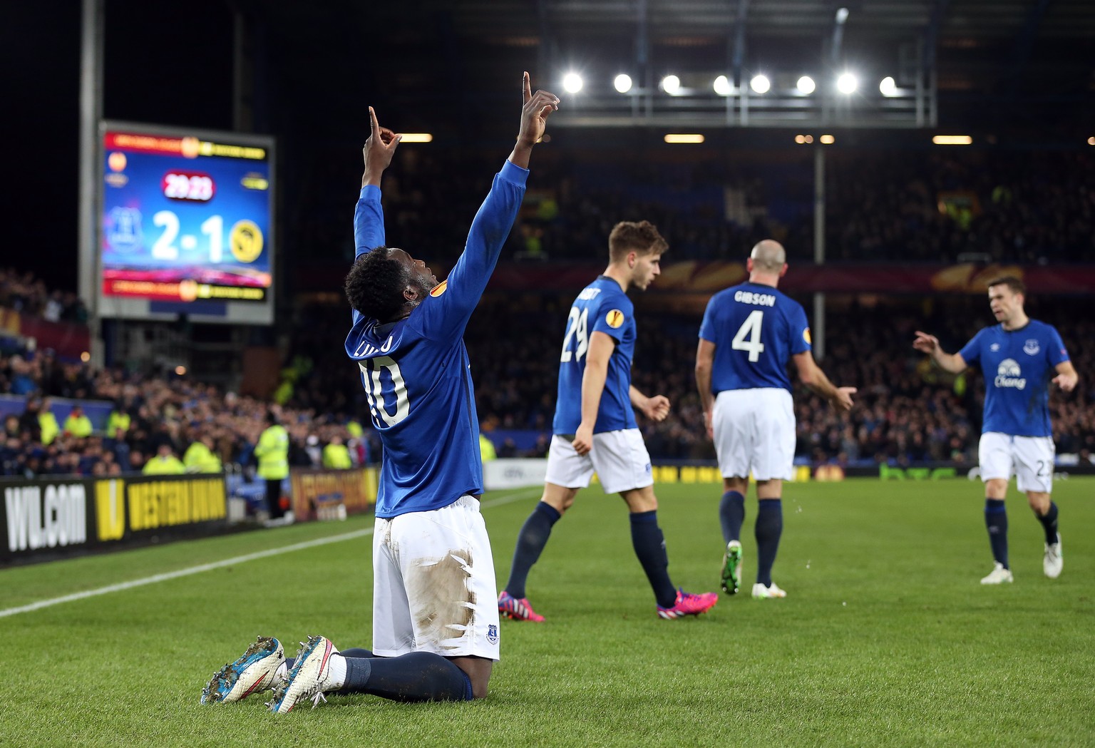 Lukaku schiesst YB mit insgesamt fünf Treffern aus dem Europa Cup.