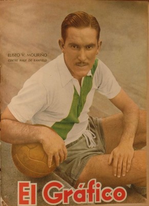 Der wohl prominenteste unter den verunglückten Fussballspielern: Der argentinische Nationalspieler Eliseo Mourino.