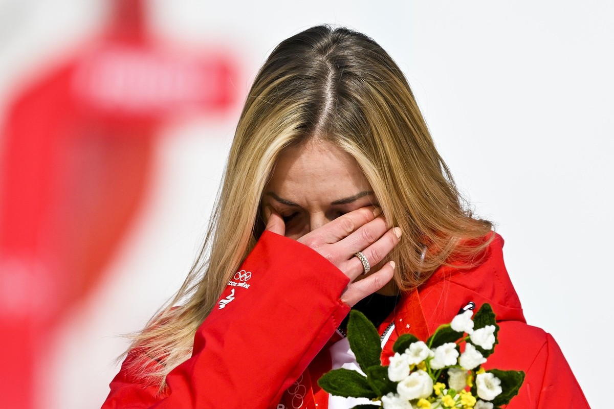 Lara Gut-Behrami, le 11 février 2022, a laissé les larmes couler lors de son titre olympique en super-G.