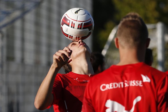 Michael Frey kann es auch mit dem Kopf. Kommt der Lille-Legionär gegen San Marino zu seinem Nati-Debüt?