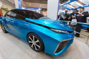 Toyota stellte sein Brennstoffzellen-Auto bereits im Februar 2014 vor.