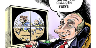 29 Karikaturen, die russische Medien garantiert nicht zeigen dürfen