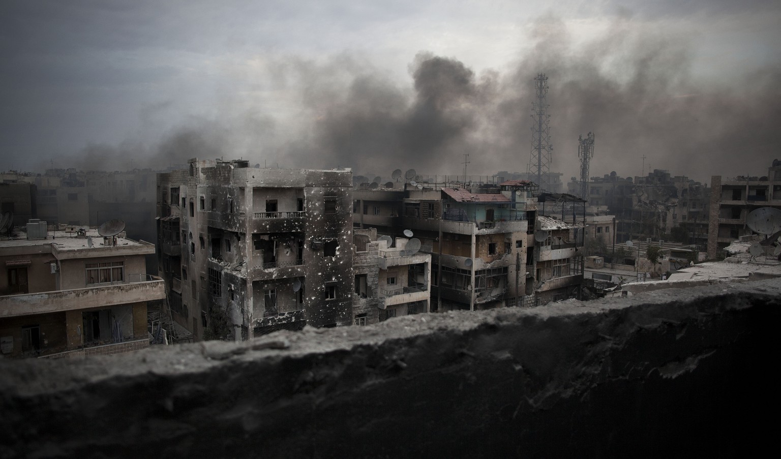 Aleppo, Syrien, Oktober 2012.