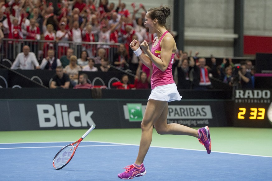 Der Sieg gegen Strycova: Das Highlight in Golubics bisheriger Karriere.