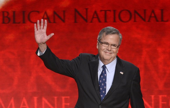 Ja, er will: Jeb Bush.