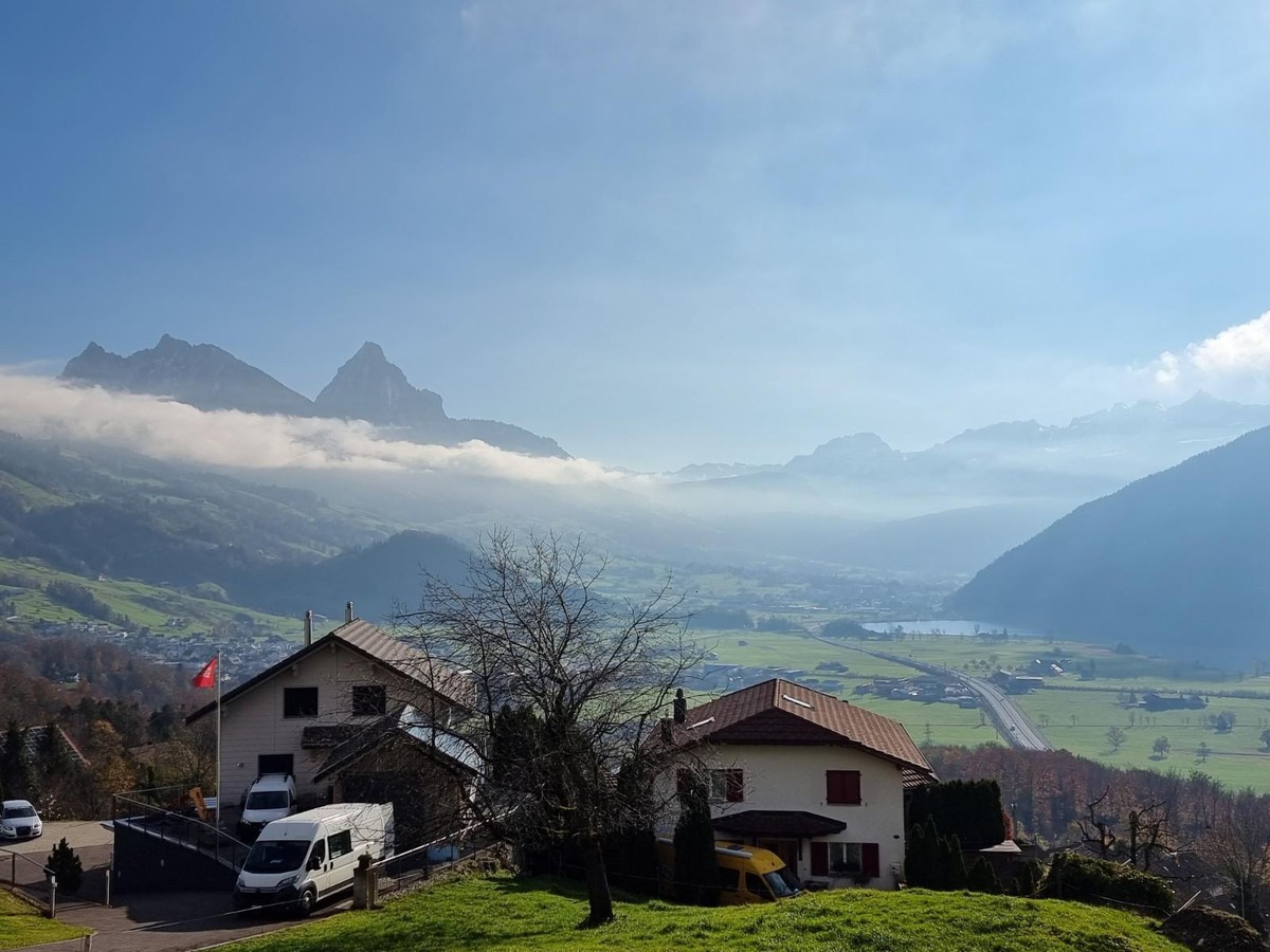 Postkarten-Idylle im Kanton Schwyz.