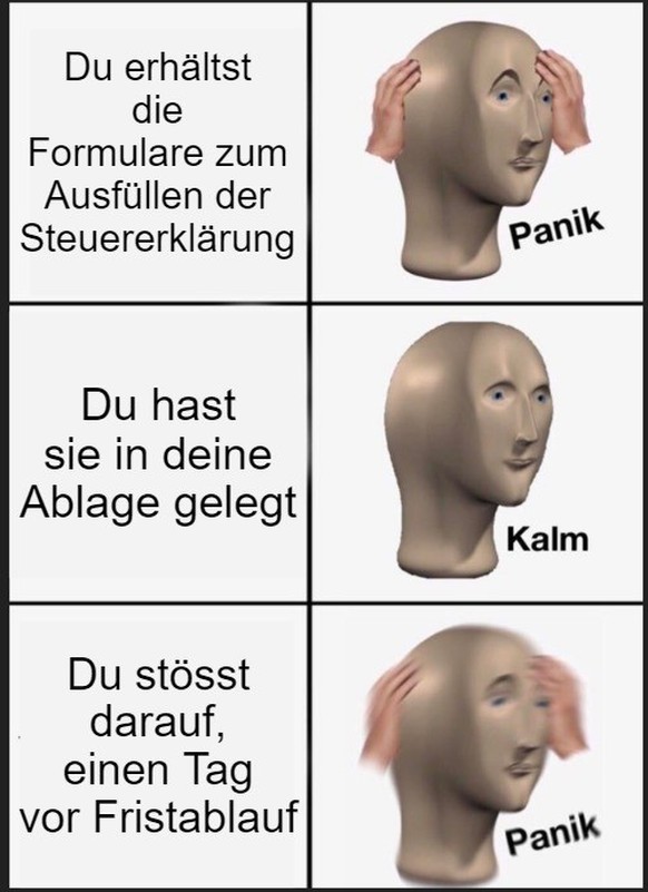 Die besten Memes zur Steuererklärung