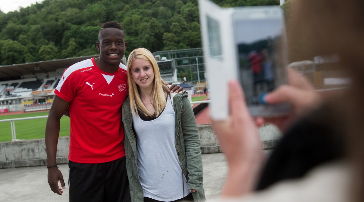Bei den Fans bereits sehr beliebt – Denis Zakaria.
