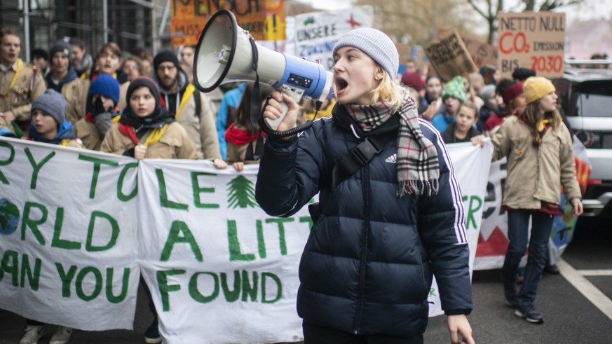 Seit Wochen demonstrieren Schülerinnen und Schüler gegen die Schweizer Klimapolitik.