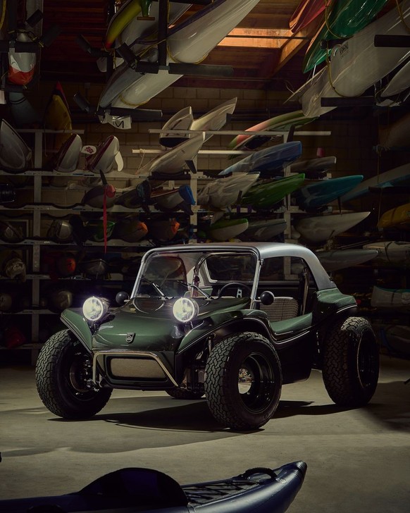 Meyers Manx 2.0 EV elektroauto beach buggy dune buggy kalifornien retro design auto https://meyersmanx.com/pages/manx-2-0-ev