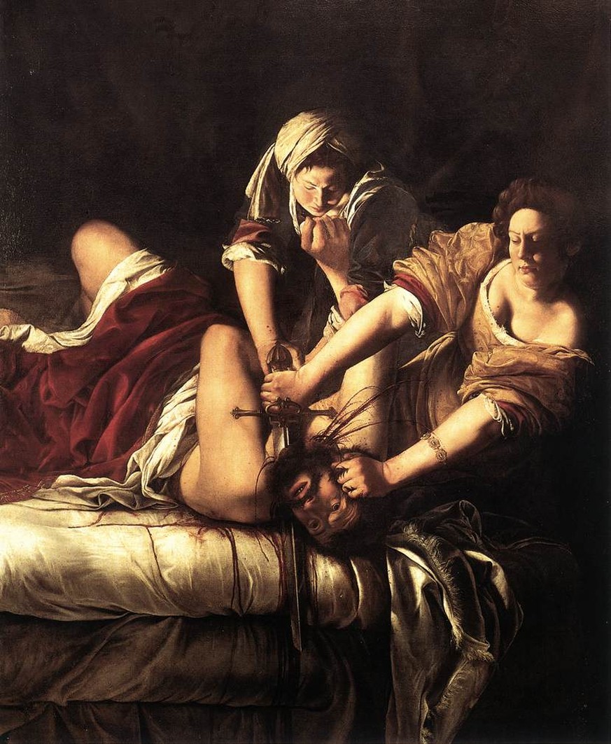 Artemisia Gentileschi: Judith enthauptet Holofernes