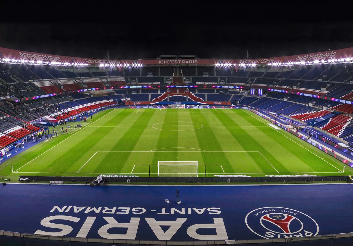 Le Parc des Princes, Paris Saint-Germain home stadium. Paris - 2021