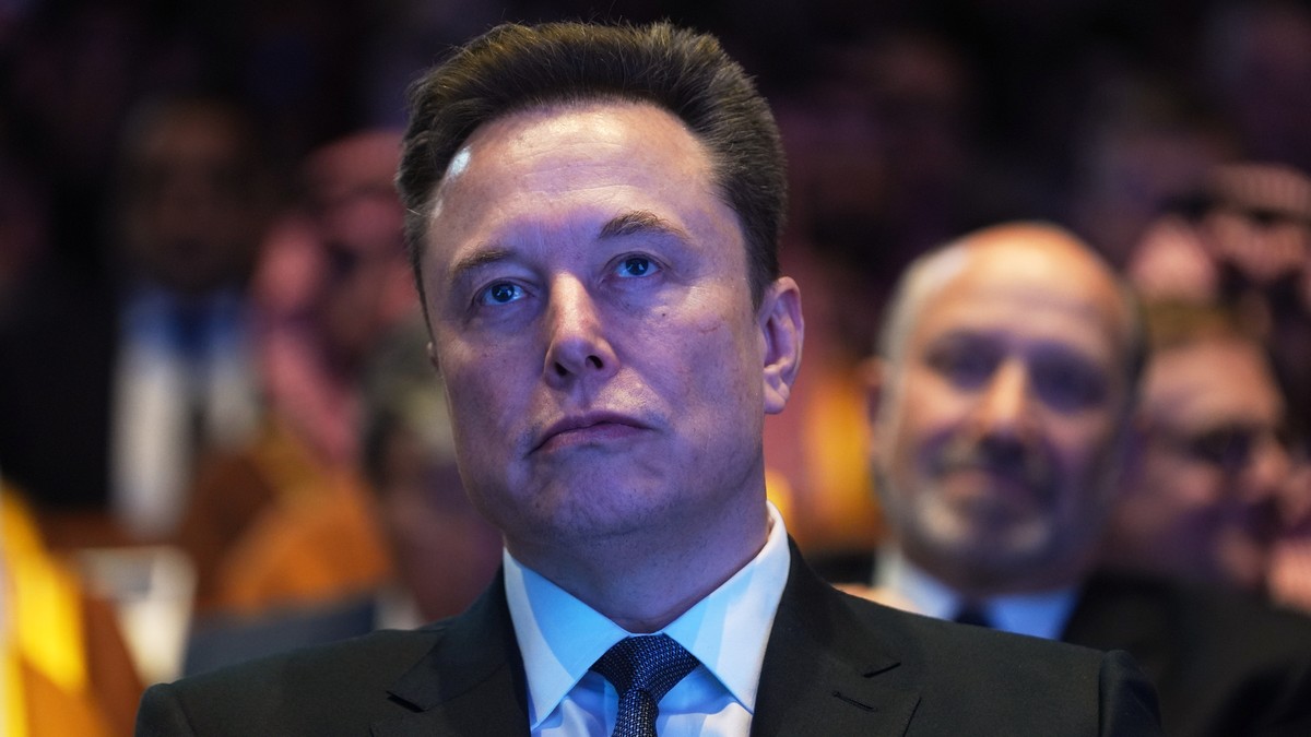 FILE - Elon Musk attends the Saudi Investment Forum at the Kennedy Center, Wednesday, Nov. 19, 2025, in Washington. (AP Photo/Evan Vucci, File)
Elon Musk