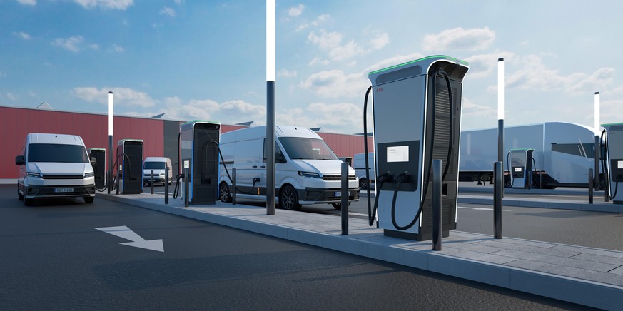 Terra 360, Ladestation für Elektroautos von ABB